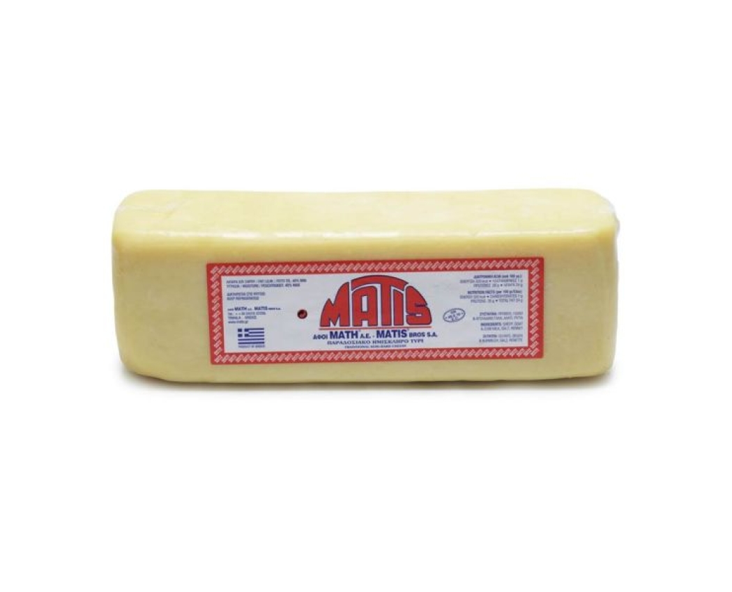 Ημίσκληρο τυρί Τρικάλων Μάτης